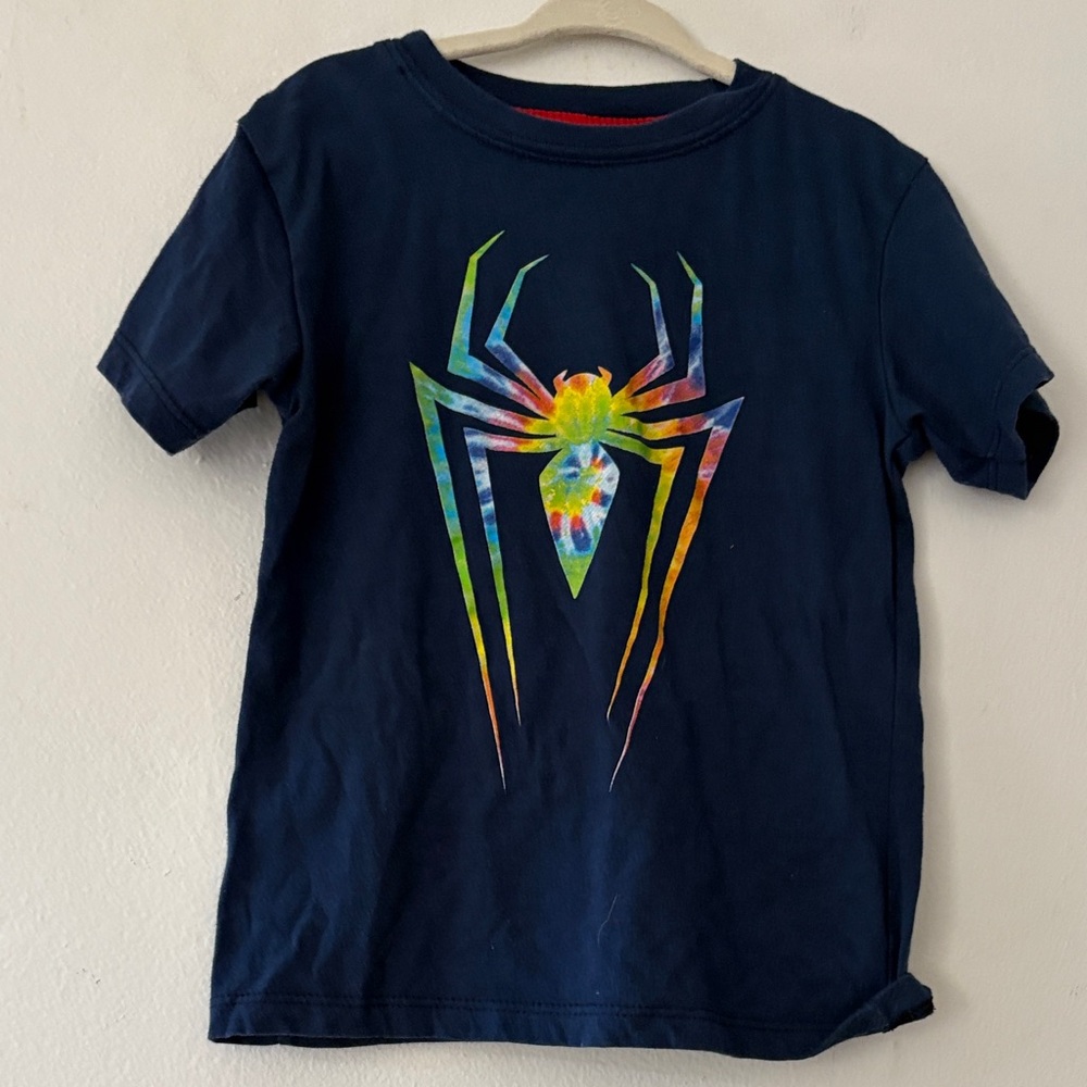 Marvel Kids Multicolor Spider Graphic Tee